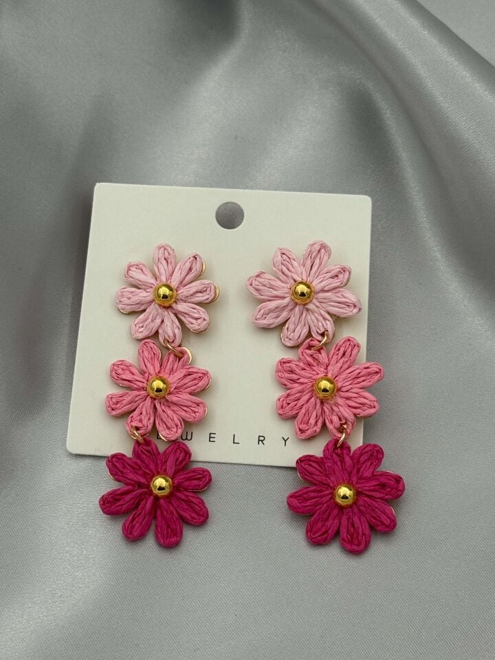 Renkli Yaz Küpeleri // KÜPE-3425