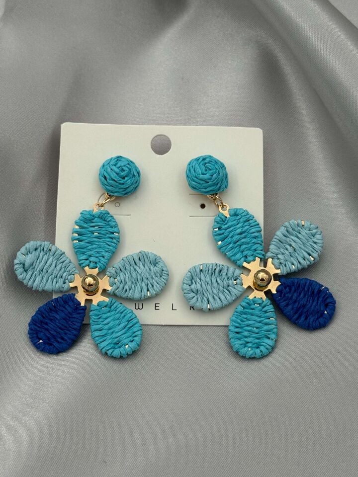 Renkli Yaz Küpeleri // KÜPE-3428