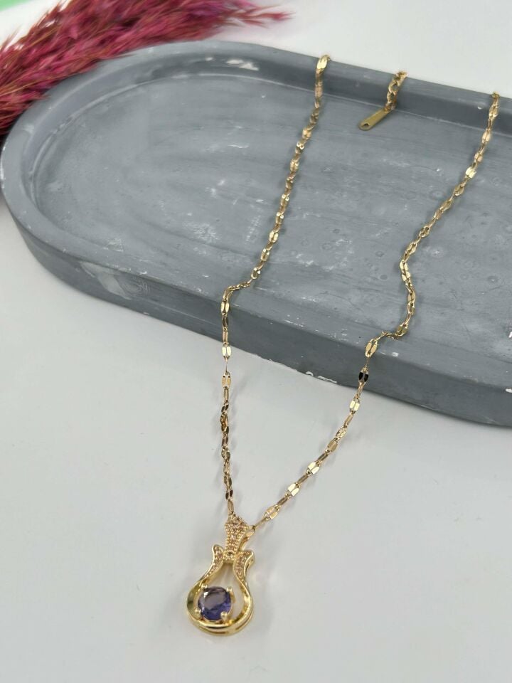 Çelik Kolye 45cm // KOLYE-4631