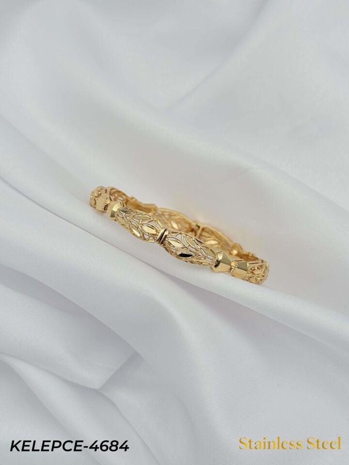 Çelik Altın Model Kelepçe // KELEPCE-4684