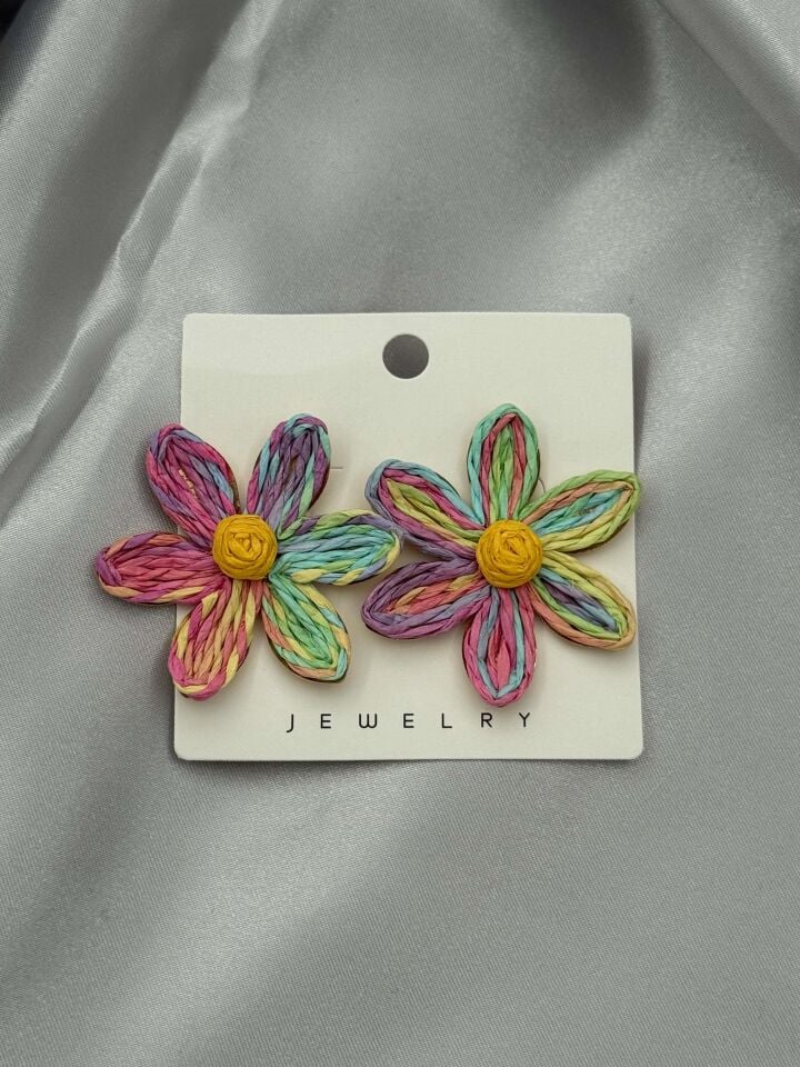 Renkli Yaz Küpeleri // KÜPE-3446