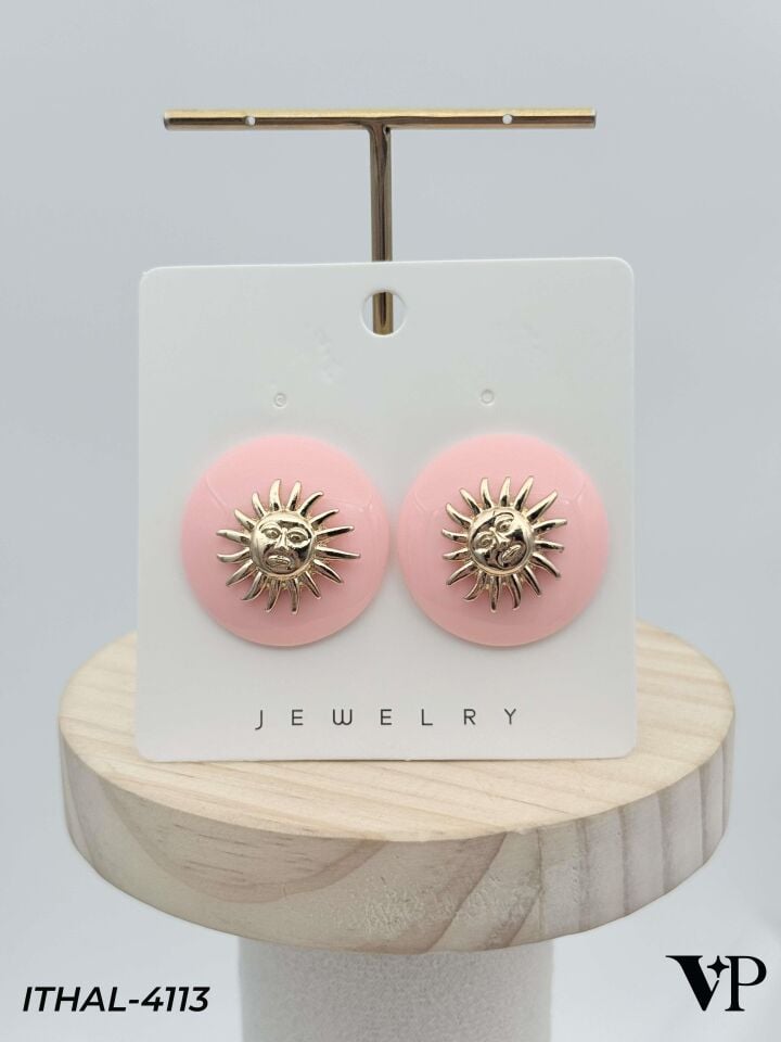 VIP Renkli Küpe // ITHAL-4113