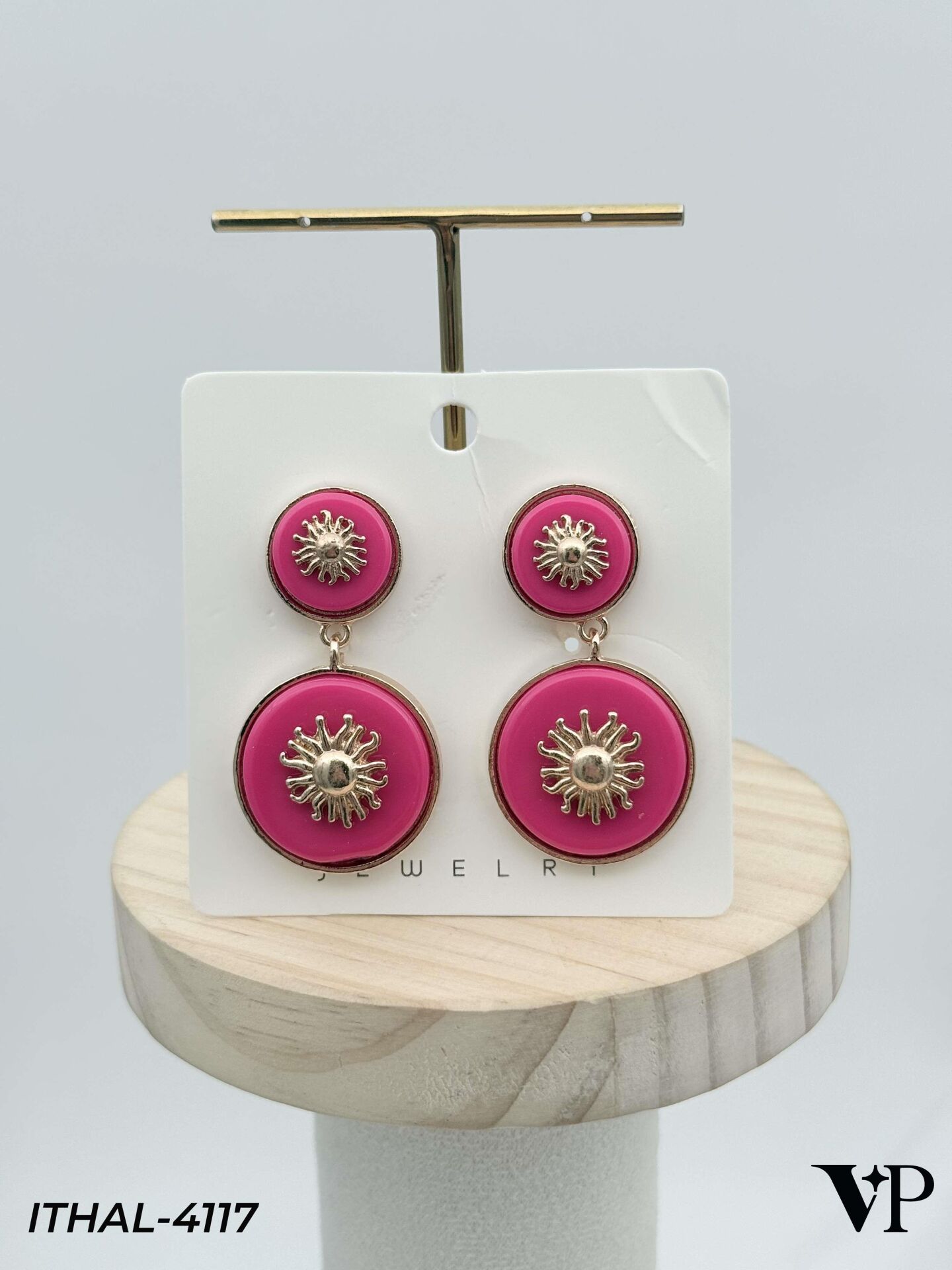 VIP Renkli Küpe // ITHAL-4117