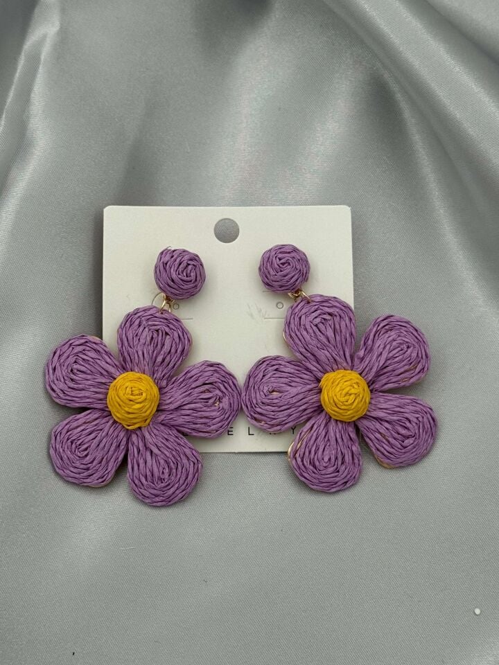 Renkli Yaz Küpeleri // KÜPE-3456