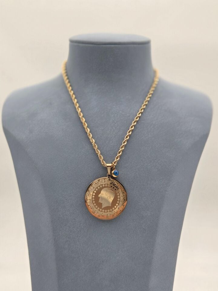 Çelik Kolye 45cm // KOLYE-6241