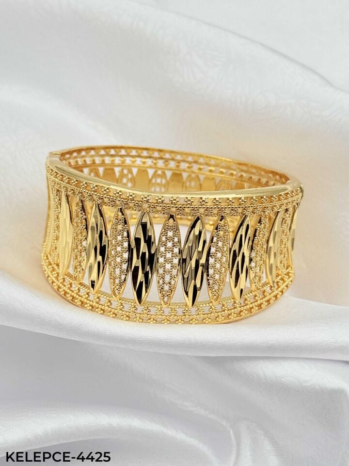 Çelik Altın Model Kelepçe // KELEPCE-4425