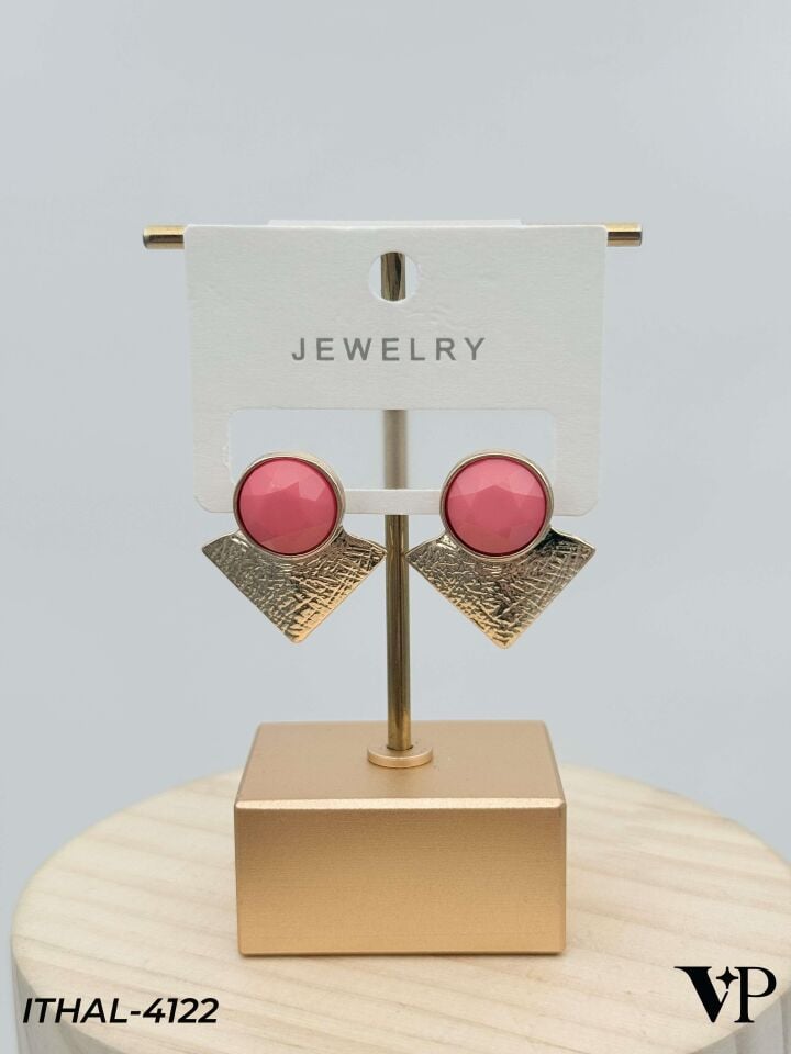 VIP Renkli Küpe // ITHAL-4122