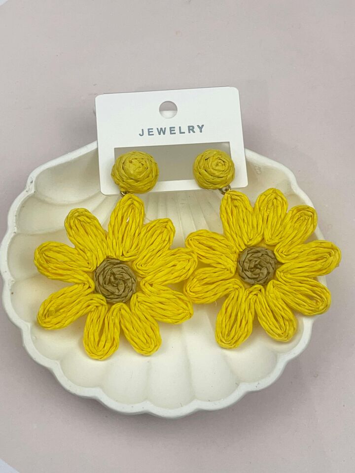 VİP Hasır Küpe // KÜPE-2622