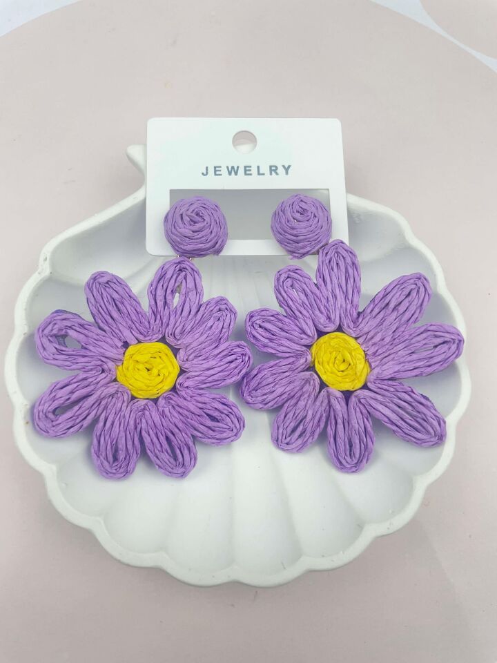 VİP Hasır Küpe // KÜPE-2623