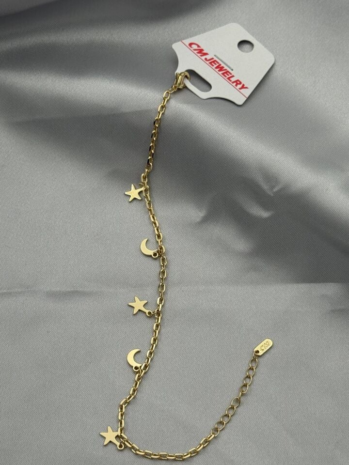 14K CM Bileklik // BILEK-5315