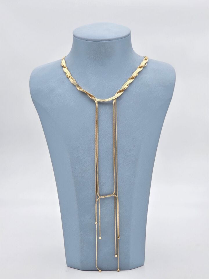 Çelik Kolye 45cm // KOLYE-6249