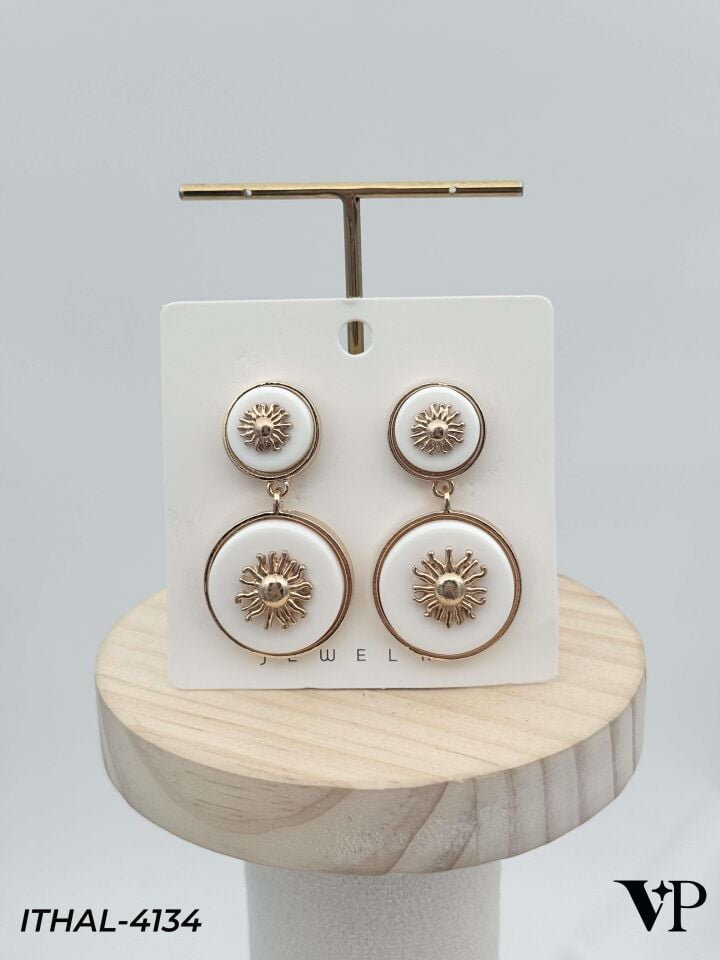 VIP Renkli Küpe // ITHAL-4134