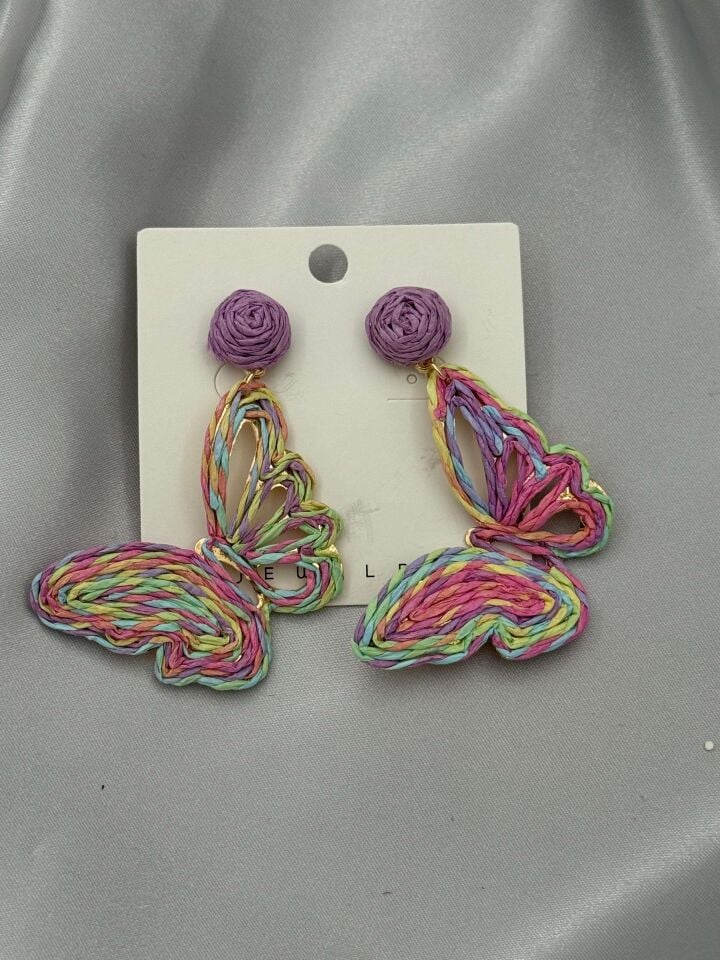 Renkli Yaz Küpeleri // KÜPE-3471