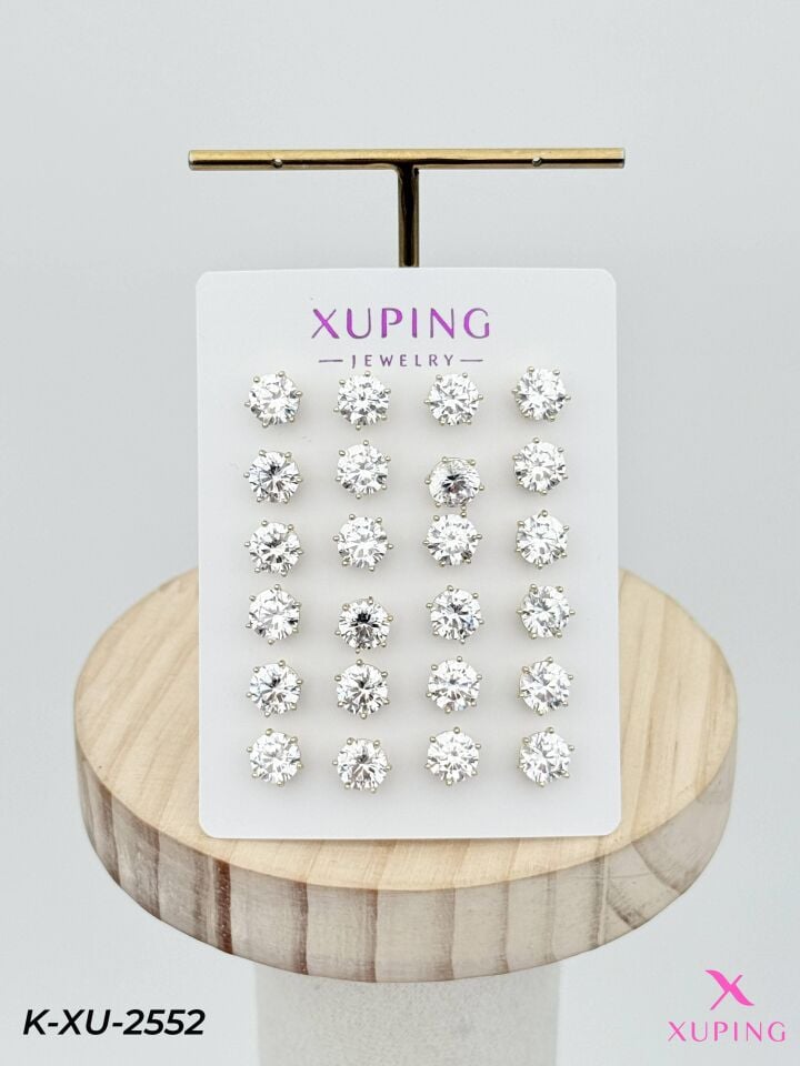 14K XUPING Küpe (12'li satılmaktadır) // K-XU-2552