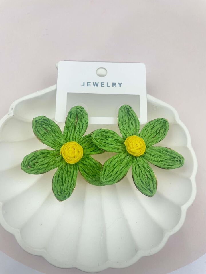 VİP Hasır Küpe // KÜPE-2637