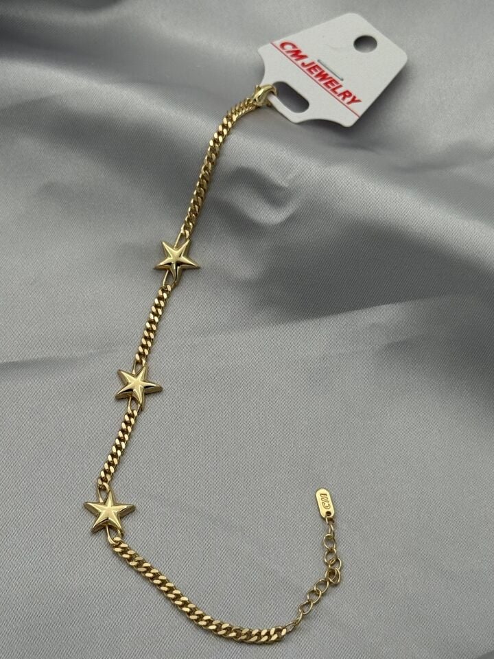 14K CM Bileklik // BILEK-5329