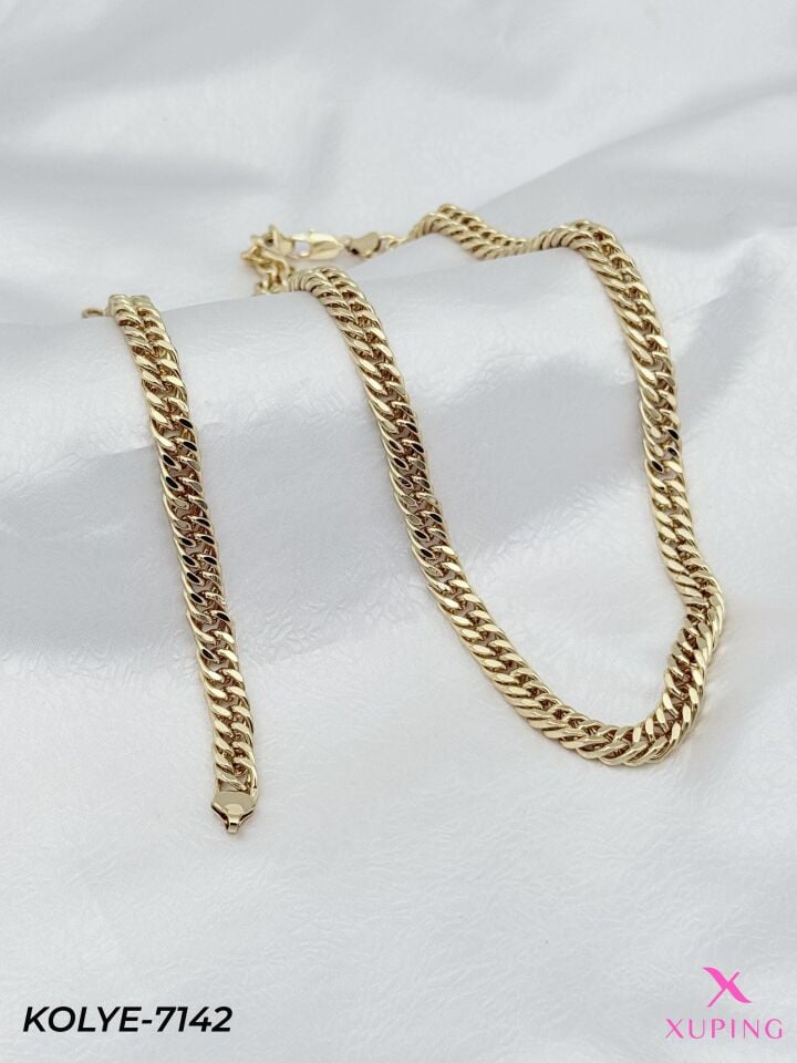 XUPING Kolye Bileklik Set // KOLYE-7142