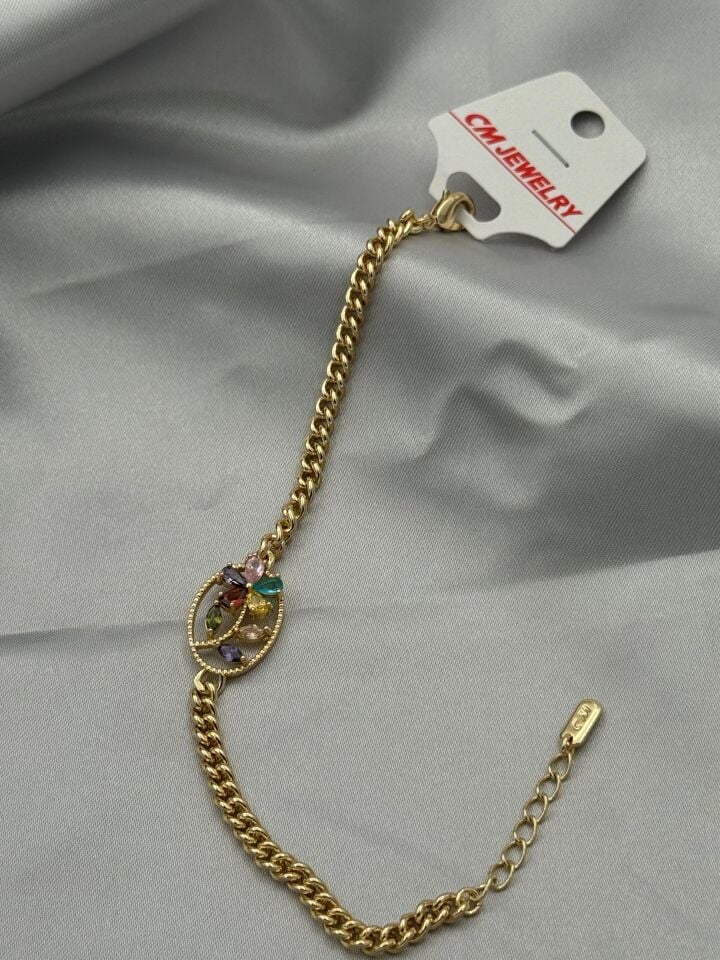14K CM Bileklik // BILEK-5334