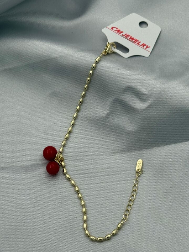 14K CM Bileklik // BILEK-5336