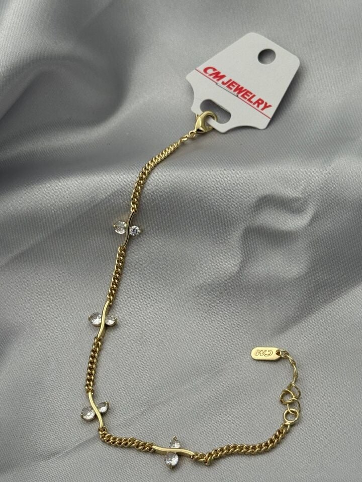 14K CM Bileklik // BILEK-5343