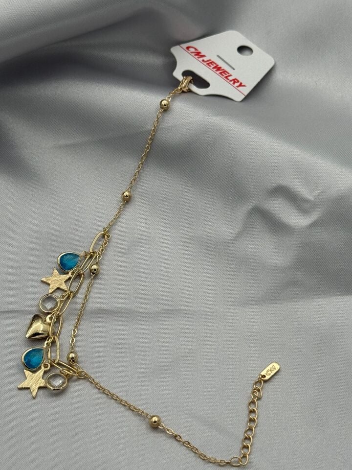 14K CM Bileklik // BILEK-5351