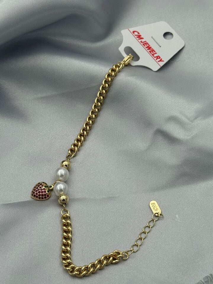 14K CM Bileklik // BILEK-5359