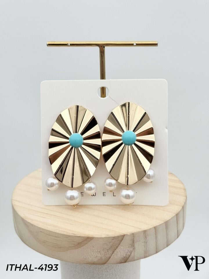 VIP Renkli Küpe // ITHAL-4193