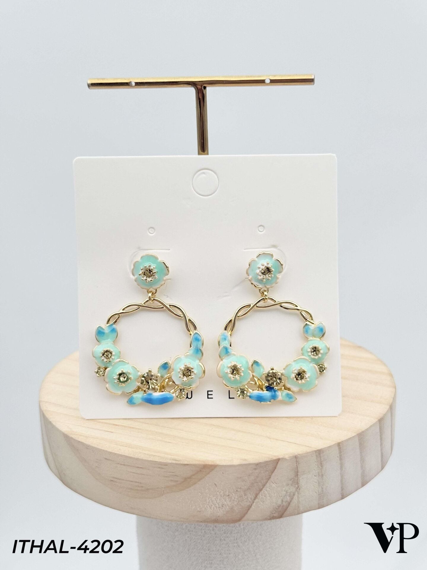 VIP Renkli Küpe // ITHAL-4202