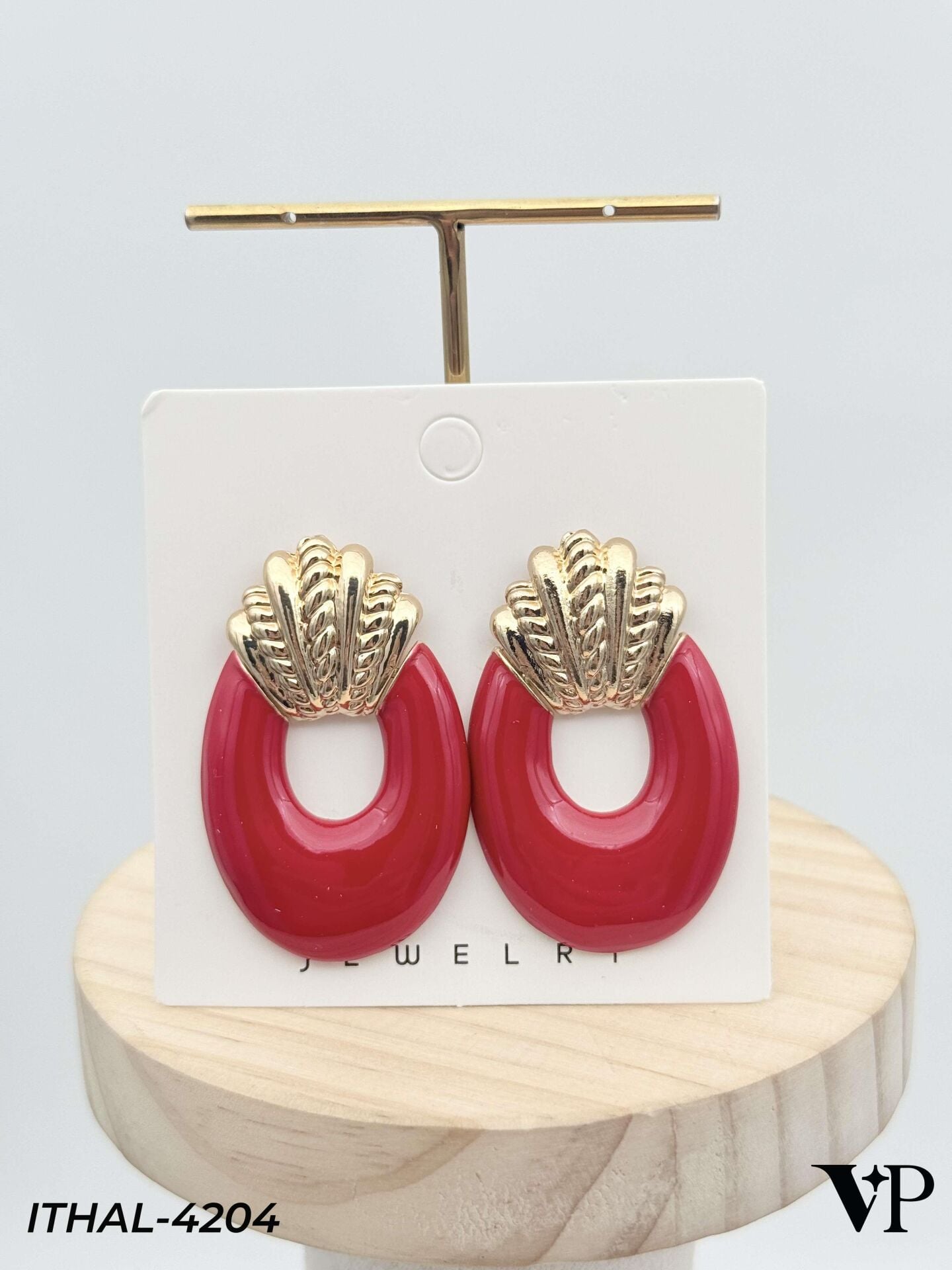 VIP Renkli Küpe // ITHAL-4204