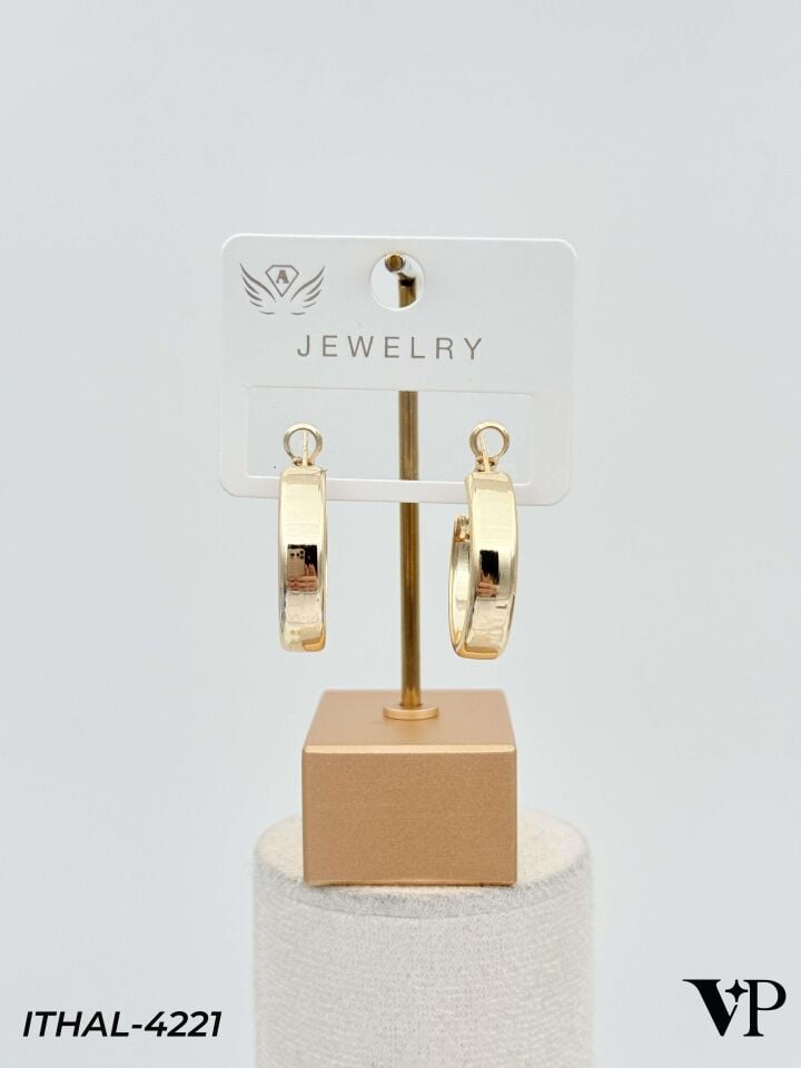 VIP 14K Halka Küpe // ITHAL-4221