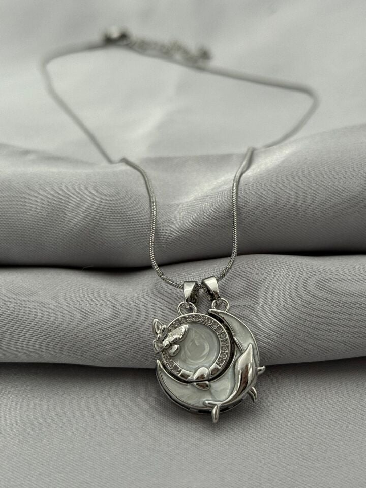 Çelik Kolye 45cm // KOLYE-5258