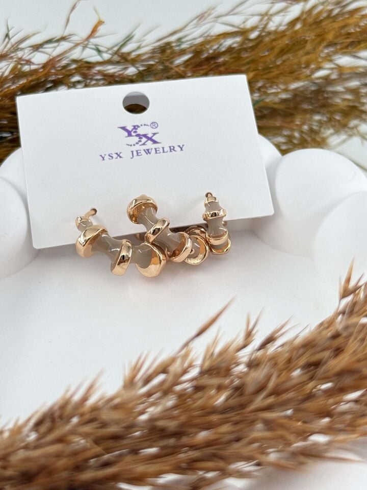 YSX 3'lü Set Küpe // ITHAL-2860