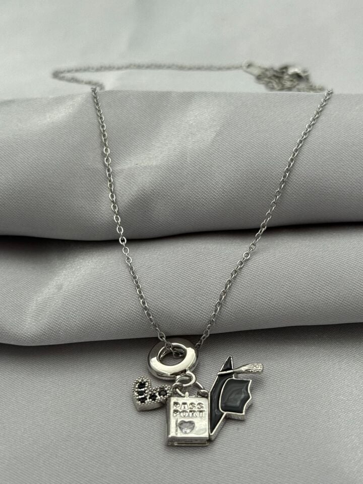 Çelik Kolye 45cm // KOLYE-5282