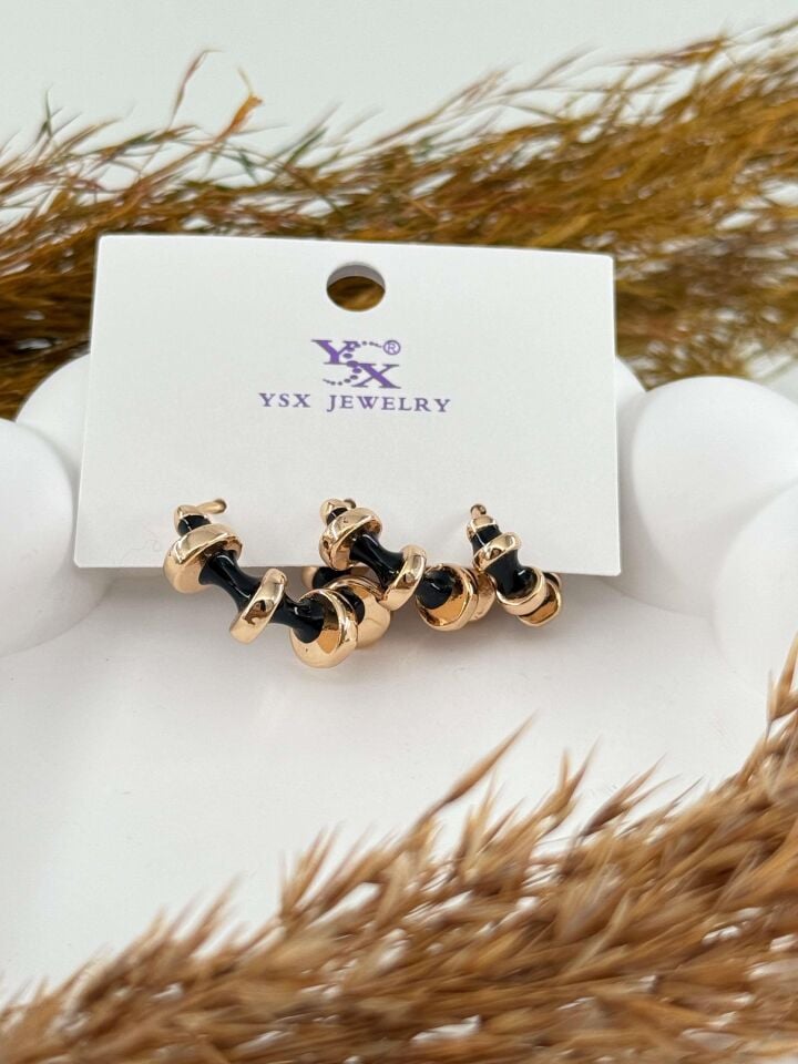 YSX 3'lü Set Küpe // ITHAL-2862