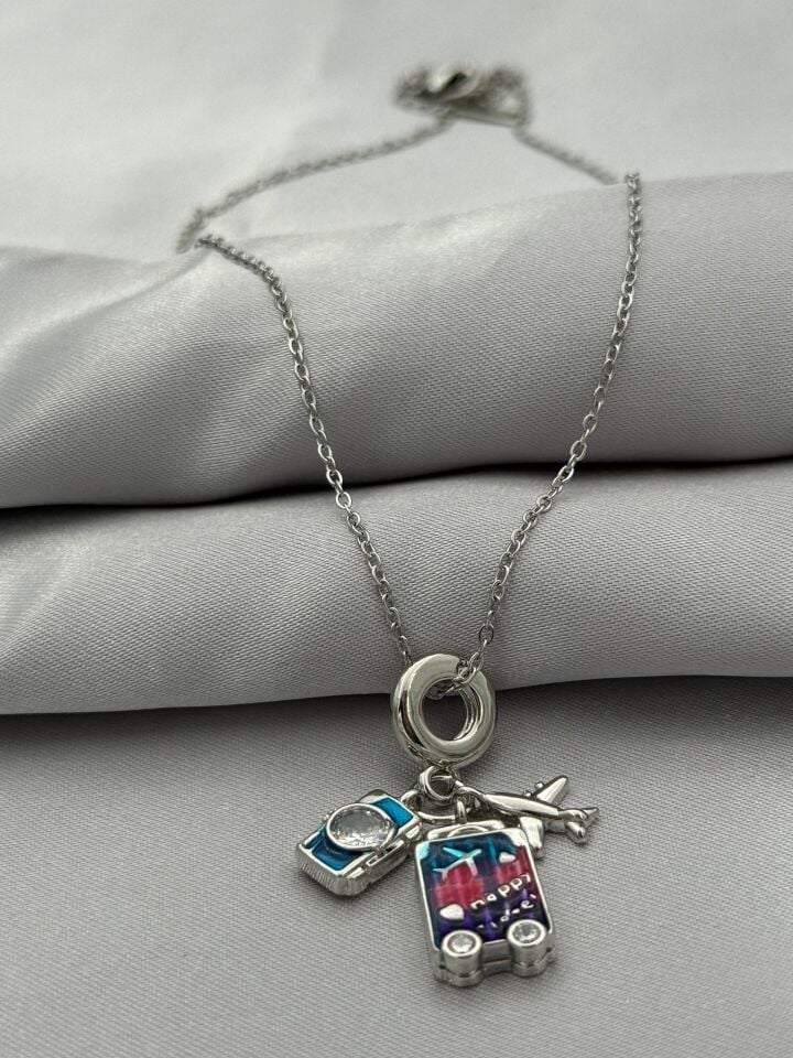 Çelik Kolye 45cm // KOLYE-5288