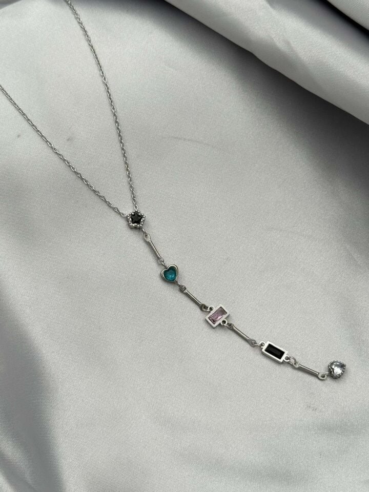 Çelik Y Kolye 45cm // KOLYE-4938