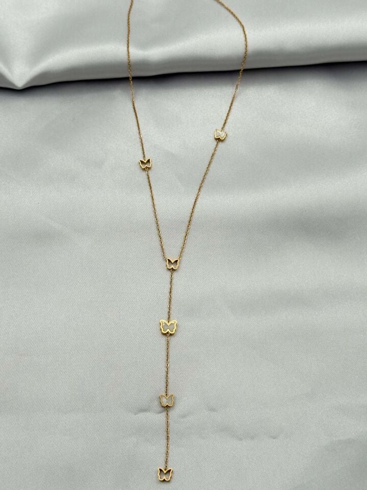 Çelik Y Kolye 45cm // KOLYE-4990
