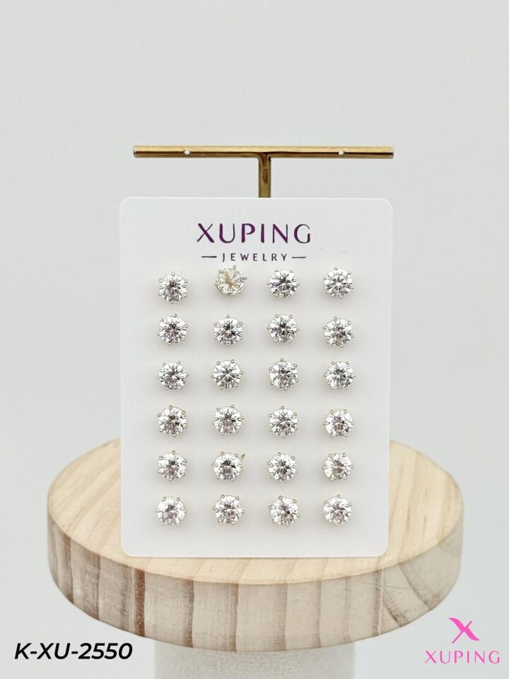 14K XUPING Küpe (12'li satılmaktadır) // K-XU-2550