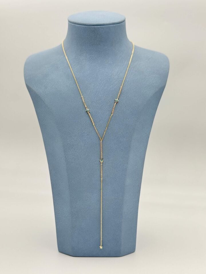 VIP Özel Seri Y Kolye // KOLYE-6434