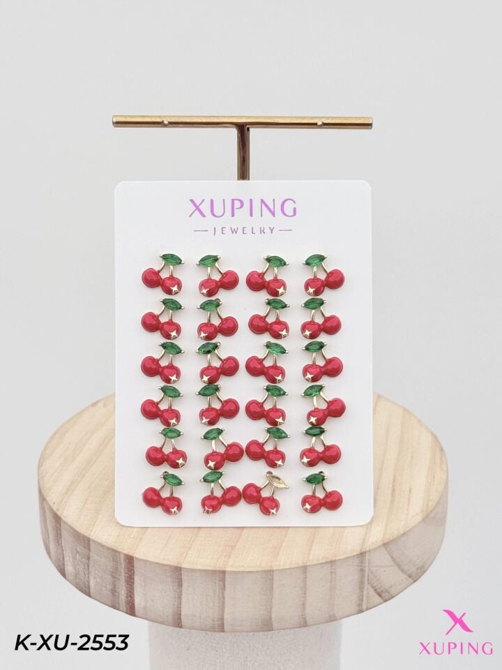 14K XUPING Küpe (12'li satılmaktadır) // K-XU-2553