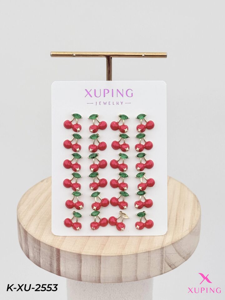 14K XUPING Küpe (12'li satılmaktadır) // K-XU-2553