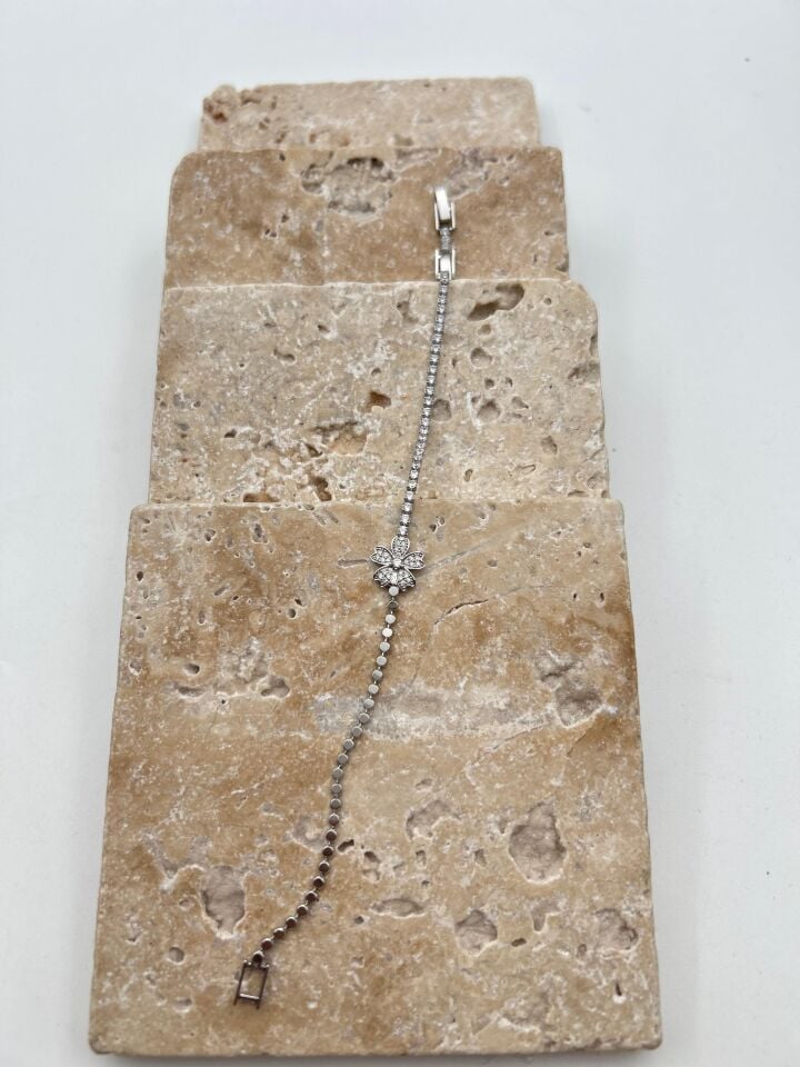 Çelik Ezme Modelli Su Yolu Bileklik // BILEK-6295