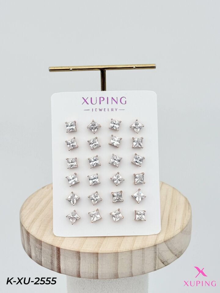 14K XUPING Küpe (12'li satılmaktadır) // K-XU-2555