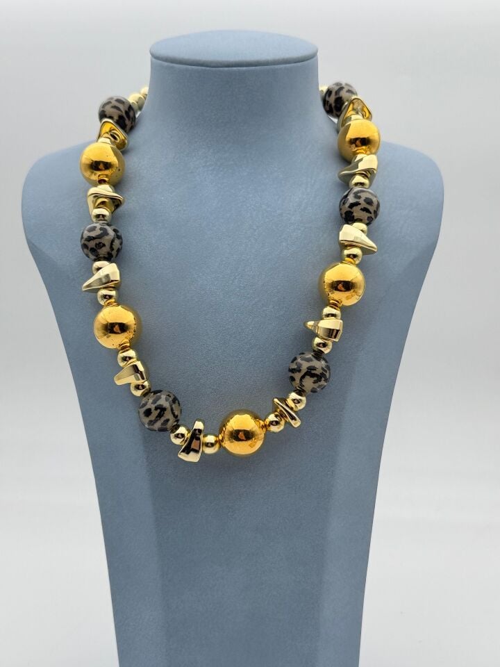 VIP Leopar Kolye // KOLYE-6299