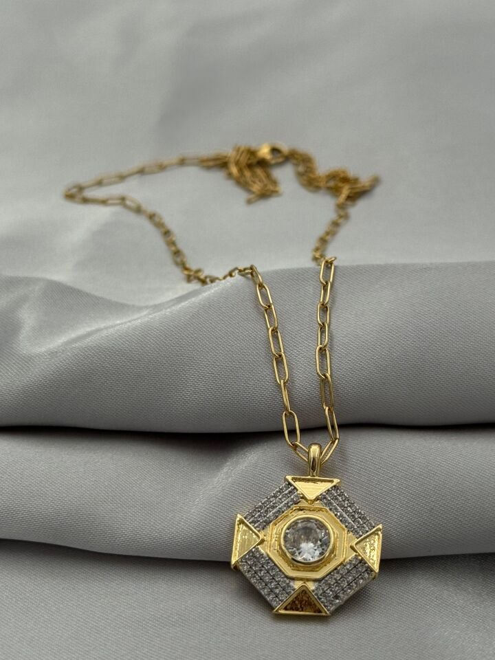 Çelik Kolye 45cm // KOLYE-5346