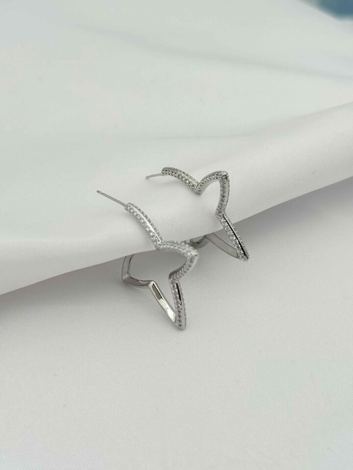 14K Zirkon Küpe // ITHAL-3844