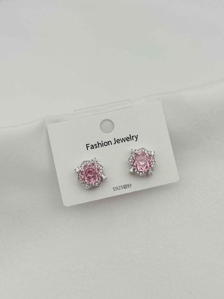 14K Zirkon Küpe // ITHAL-3846