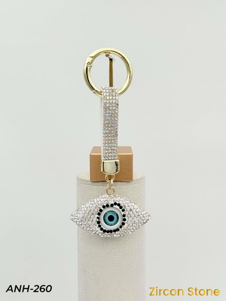 Swar Taş Motifli Anahtarlık-Çanta Charm // ANH-260