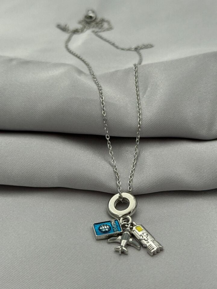 Çelik Kolye 45cm // KOLYE-5355