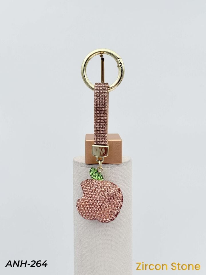Swar Taş Motifli Anahtarlık-Çanta Charm // ANH-264